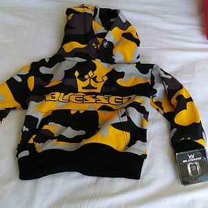 9 months old BLESSED hoodie w/ pocket